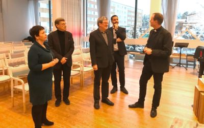 Besök av inter-religiöst råd från Finland