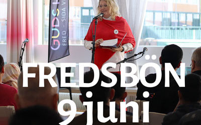 Fredsbön – Pingstdagen 9 juni 2019