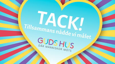 Insamlingsmålet på Facebook nåddes