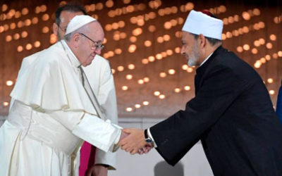 Påvens och storimamens fredsdeklaration