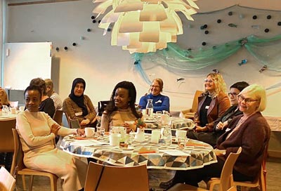 Kvinnolunch i vänföreningen