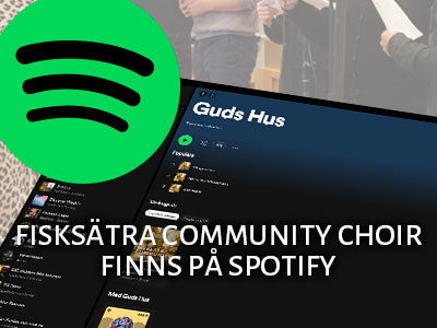 Fisksätra Community Choir finns på Spotify